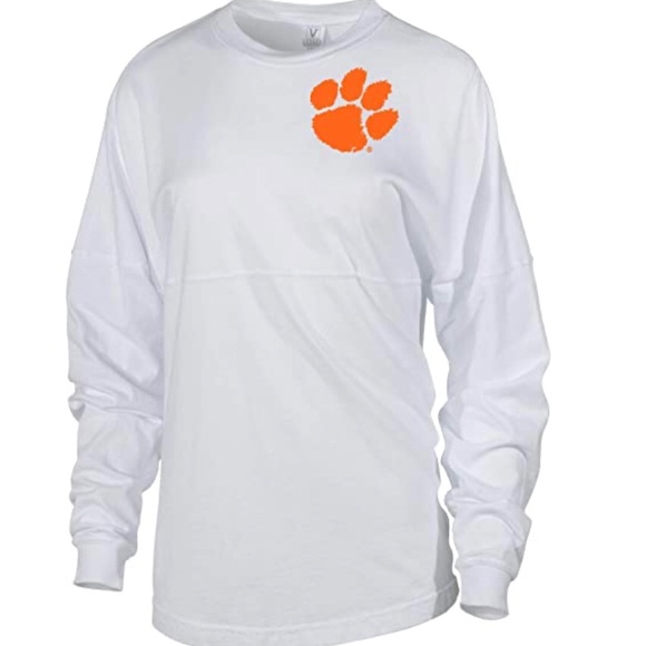 clemson mock turtleneck